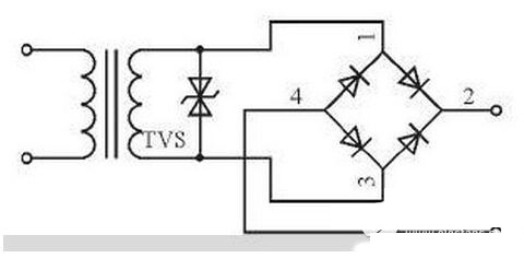 TVS二極管應(yīng)用于交流電路