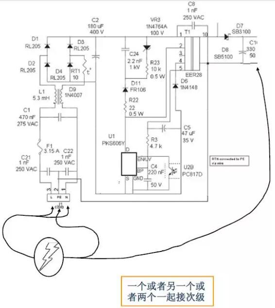 典型的雷擊測(cè)試和對(duì)策以及小技巧
