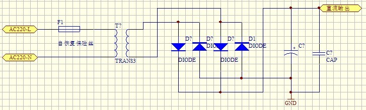 自恢復(fù)保險(xiǎn)絲在電源電路中的過流保護(hù)